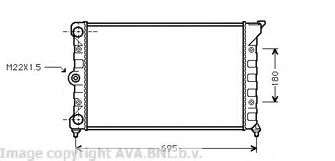 AVA QUALITY COOLING VW2078