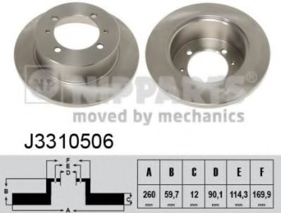 NIPPARTS J3310506