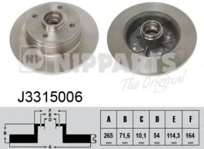 NIPPARTS J3315006