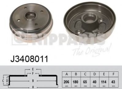 NIPPARTS J3408011