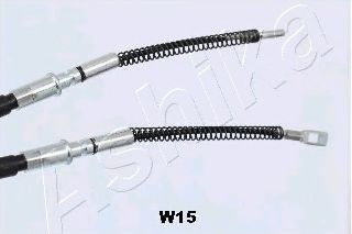 131-0W-W15 ASHIKA Трос, стояночная тормозная система
