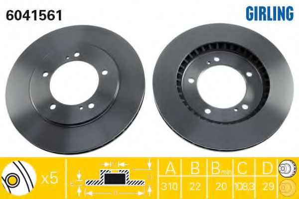 GIRLING 6041561