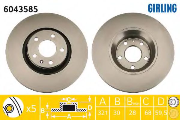 GIRLING 6043585