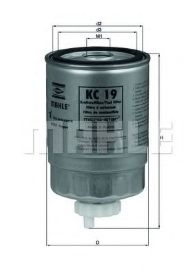 MAHLE ORIGINAL KC 19