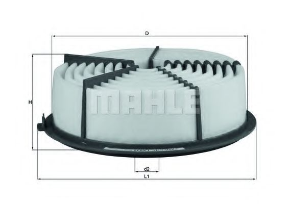 MAHLE ORIGINAL LX 835