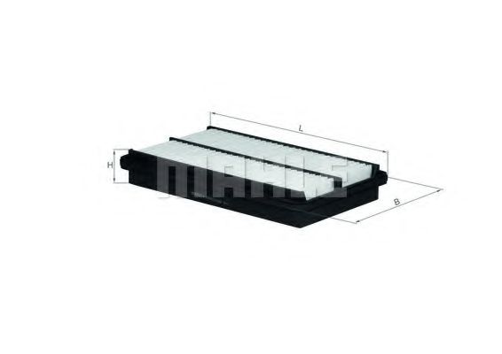 MAHLE ORIGINAL LX 1075