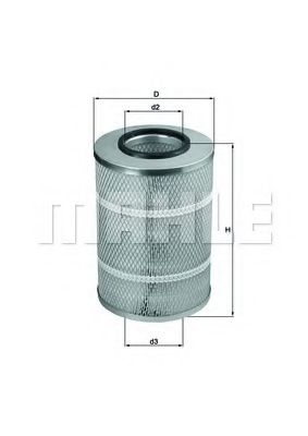 MAHLE ORIGINAL LX 767