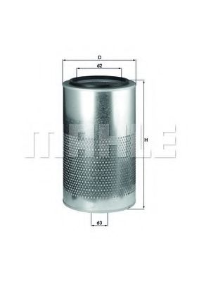 MAHLE ORIGINAL LX 1671