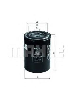 MAHLE ORIGINAL WFC 18