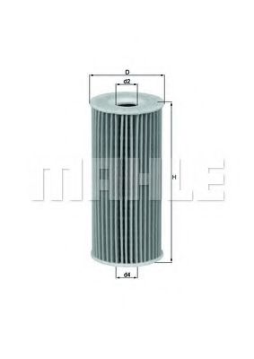 MAHLE ORIGINAL OX 201D