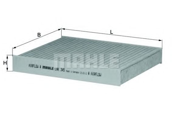 MAHLE ORIGINAL LAK 345