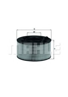 MAHLE ORIGINAL LX 759