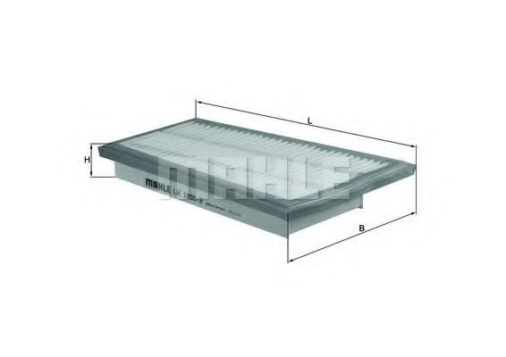 MAHLE ORIGINAL LX 1850/2