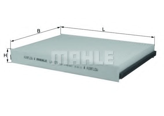 MAHLE ORIGINAL LA 877