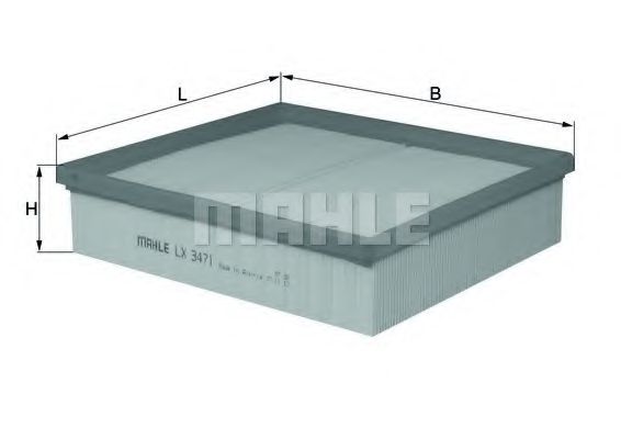 MAHLE ORIGINAL LX 3471