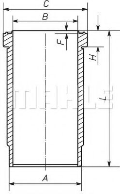 MAHLE ORIGINAL 037 WN 51