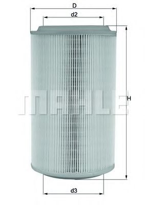 MAHLE ORIGINAL LX 913