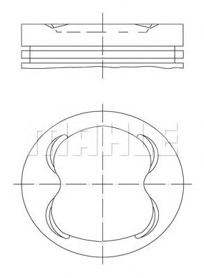 MAHLE ORIGINAL 607 45 00