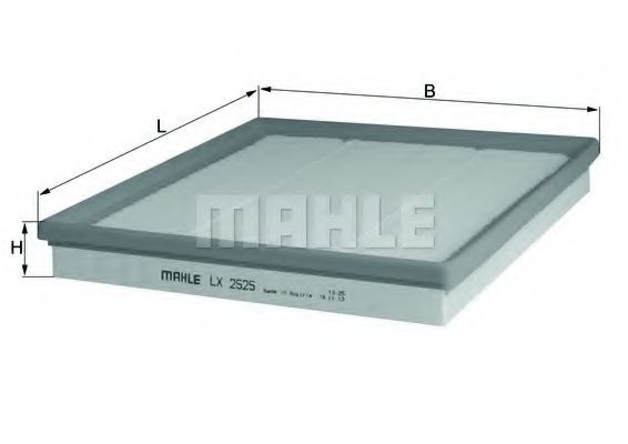 MAHLE ORIGINAL LX 2525