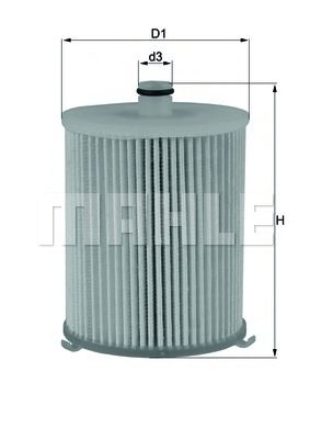 MAHLE ORIGINAL KX 245/4D