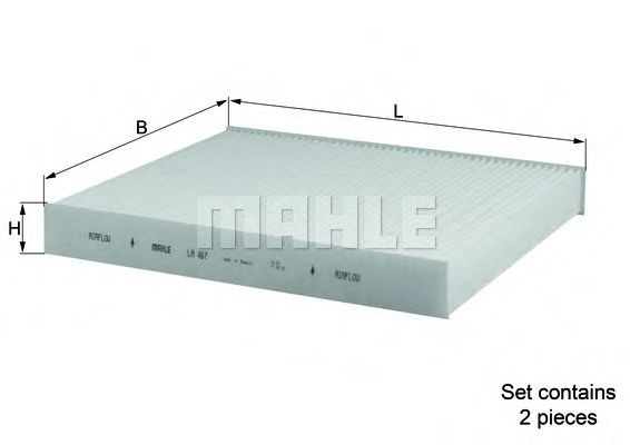 MAHLE ORIGINAL LA 467/S