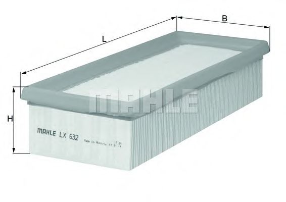 MAHLE ORIGINAL LX 632