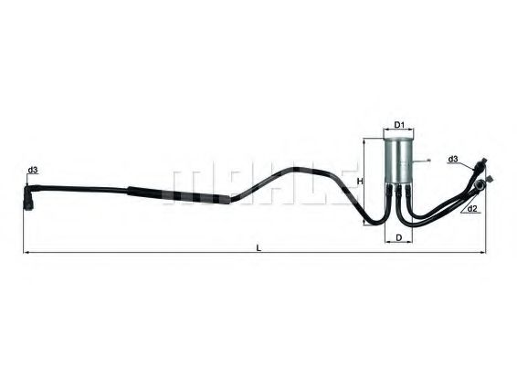 MAHLE ORIGINAL KL 553