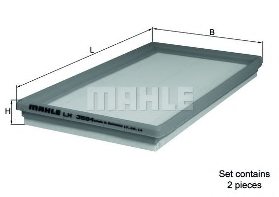 MAHLE ORIGINAL LX 3594/S