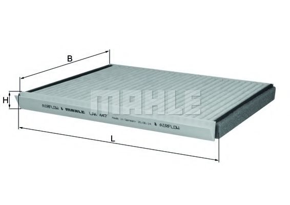 MAHLE ORIGINAL LAK 447