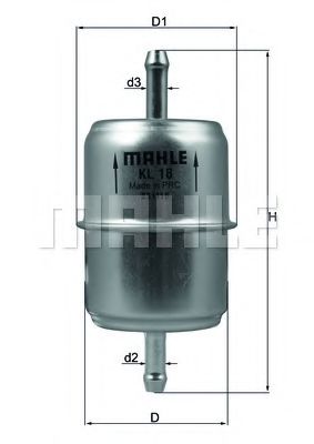 MAHLE ORIGINAL KL 18 OF