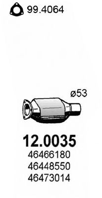12.0035 ASSO Катализатор