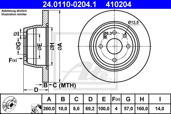 ATE 24.0110-0204.1