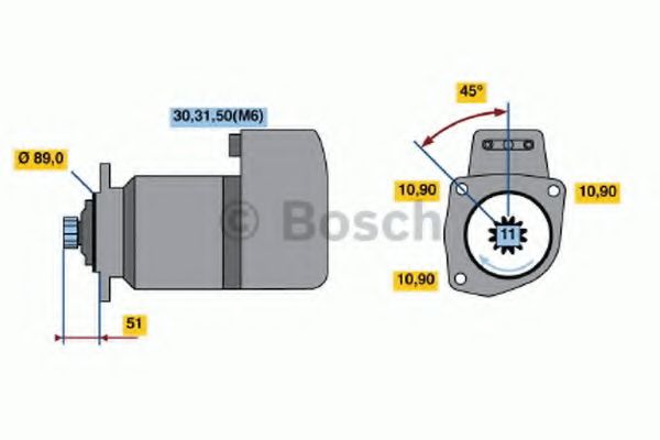 BOSCH 0 001 417 002