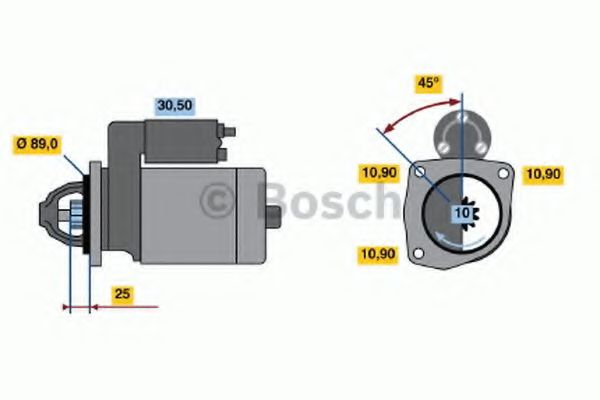 BOSCH 0 986 010 970