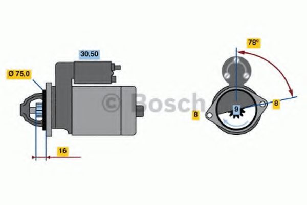 BOSCH 0 986 018 541
