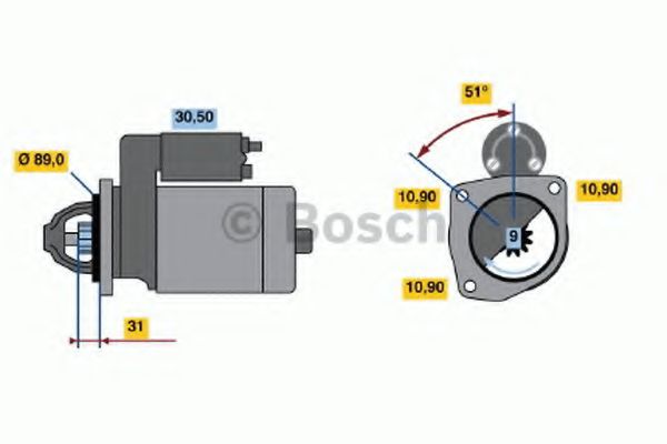 BOSCH 0 986 019 020