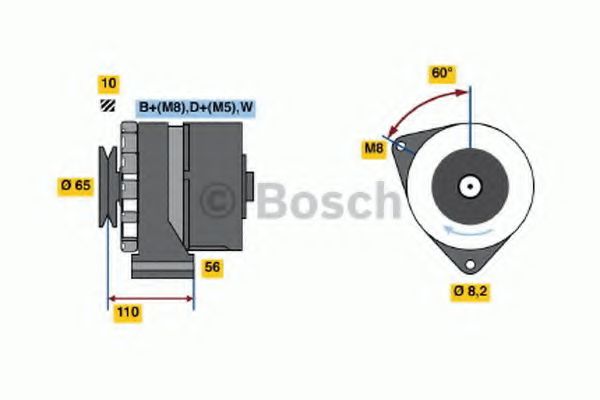 BOSCH 0 986 034 500