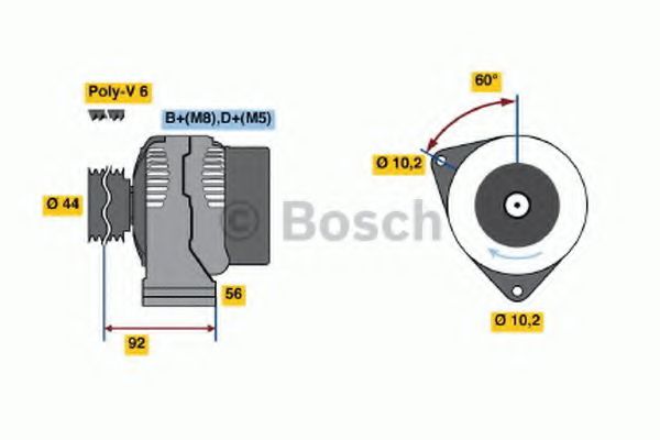BOSCH 0 986 041 650