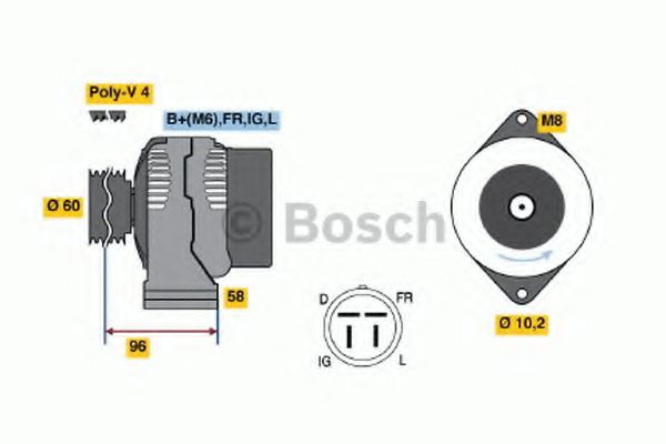 BOSCH 0 986 038 581