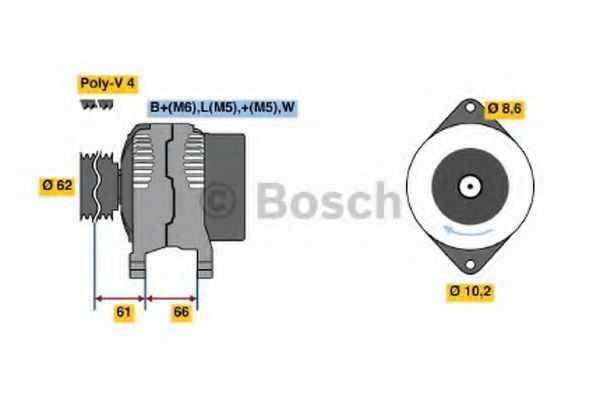 BOSCH 0 986 040 161