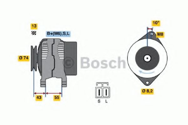 BOSCH 0 986 040 481