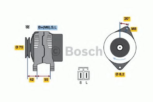 BOSCH 0 986 040 551