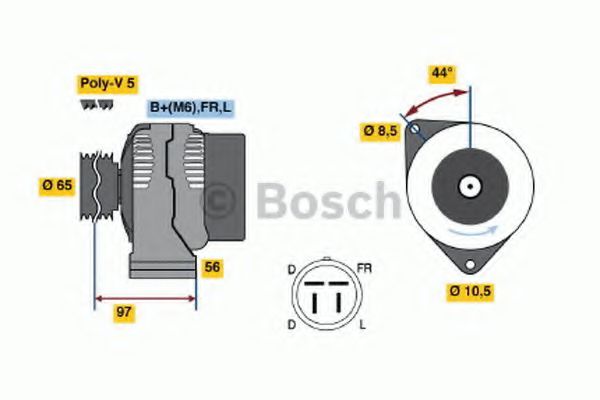 BOSCH 0 986 040 830