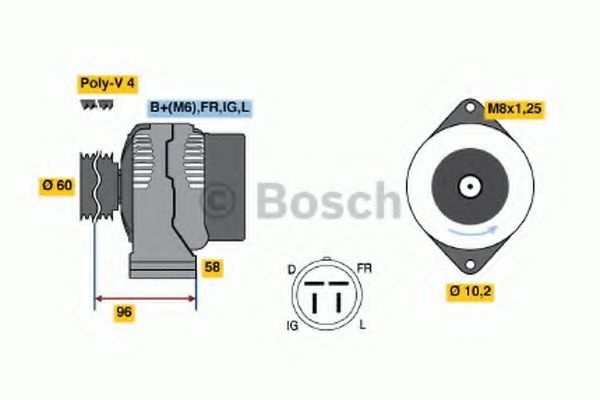 BOSCH 0 986 040 910