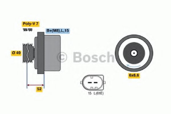 BOSCH 0 986 041 750