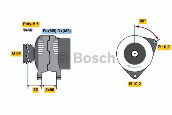 BOSCH 0 986 041 830