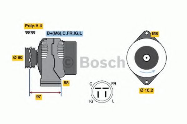 BOSCH 0 986 042 341