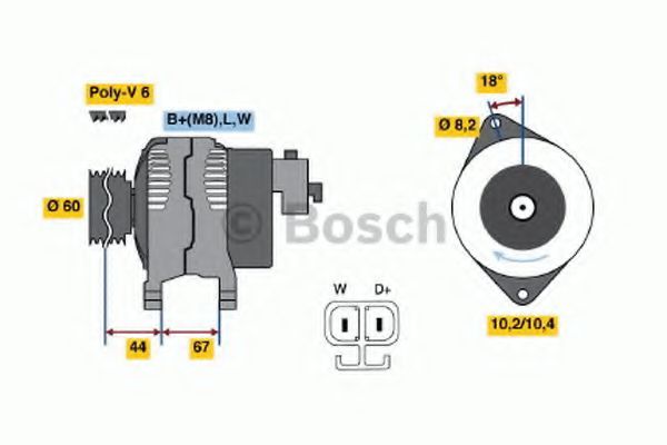 BOSCH 0 986 043 101