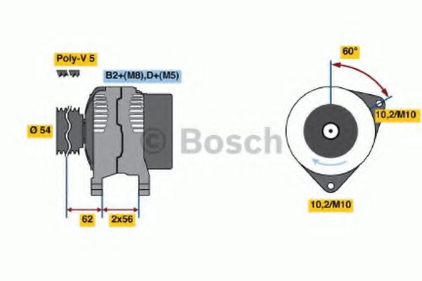 BOSCH 0 986 044 410
