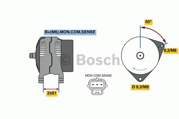 BOSCH 0 986 044 651